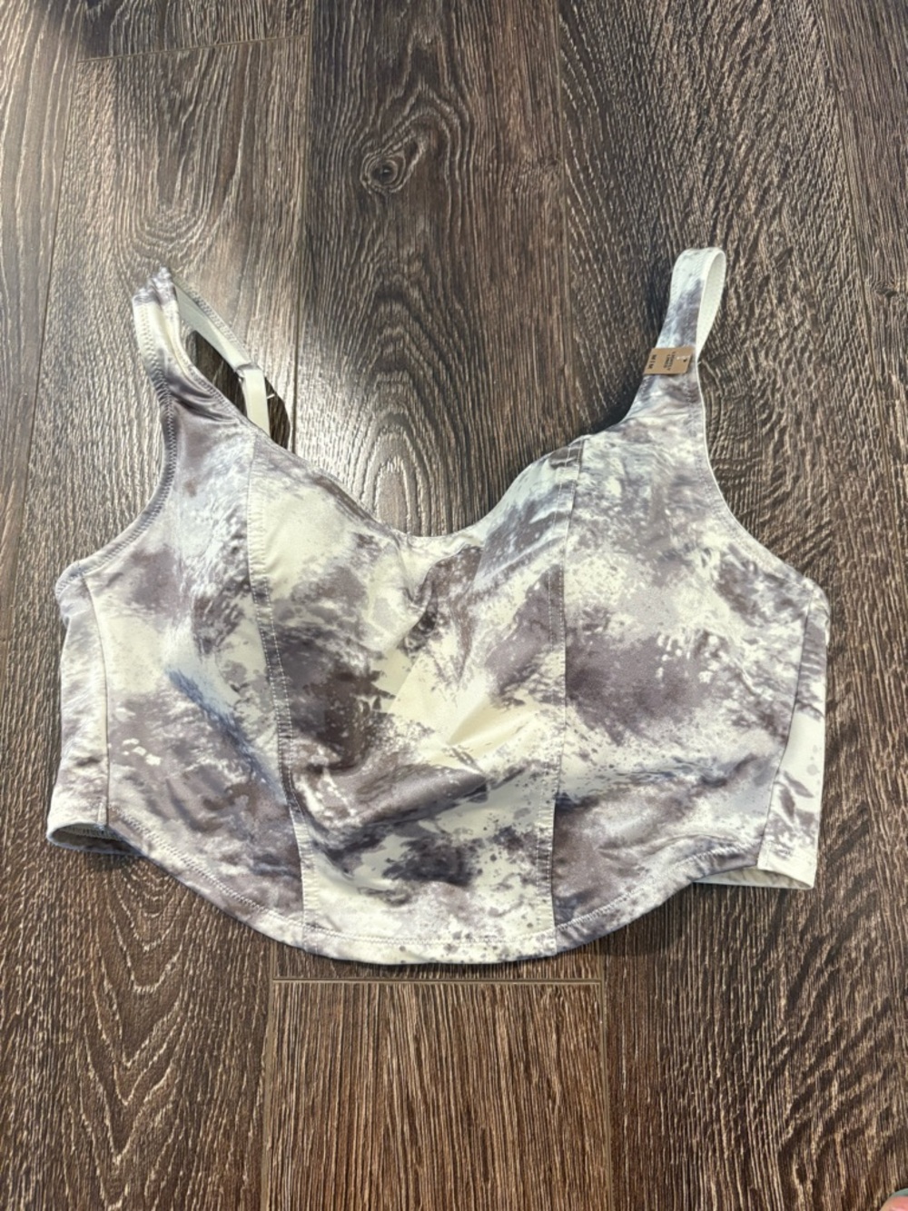 Victoria’s Secret Corset Crop atop